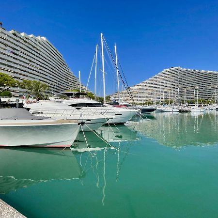 #41 Marina Riviera Bay - Marine Baie Des Anges - Studio Vue Mer Et Port Villeneuve-Loubet Buitenkant foto